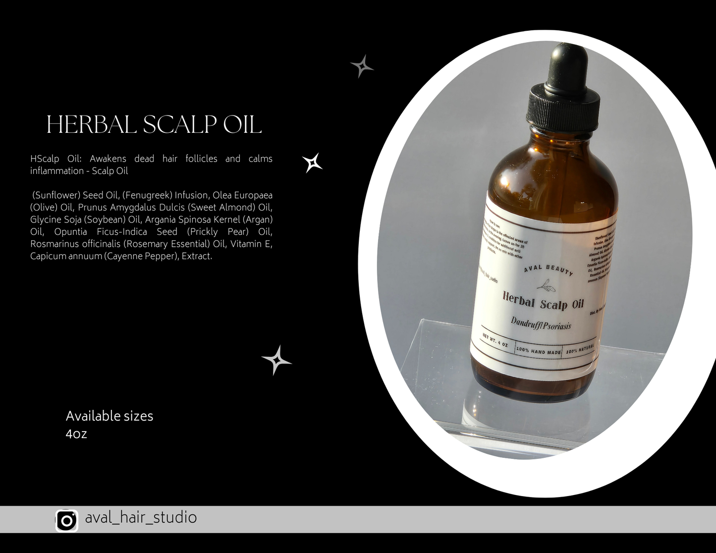 Scalp oil